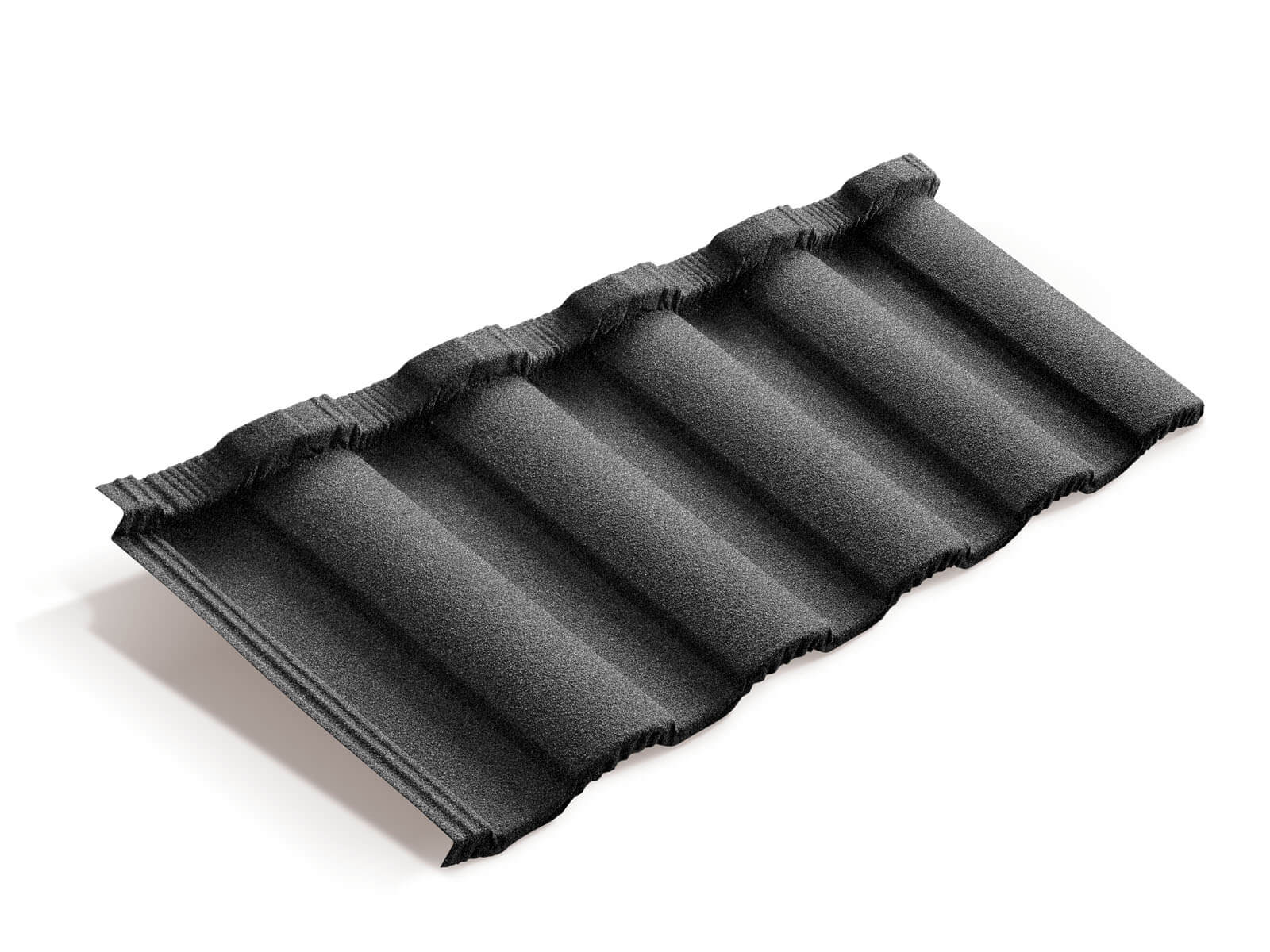 Лист композитной черепицы Metrotile MetroRoman серый