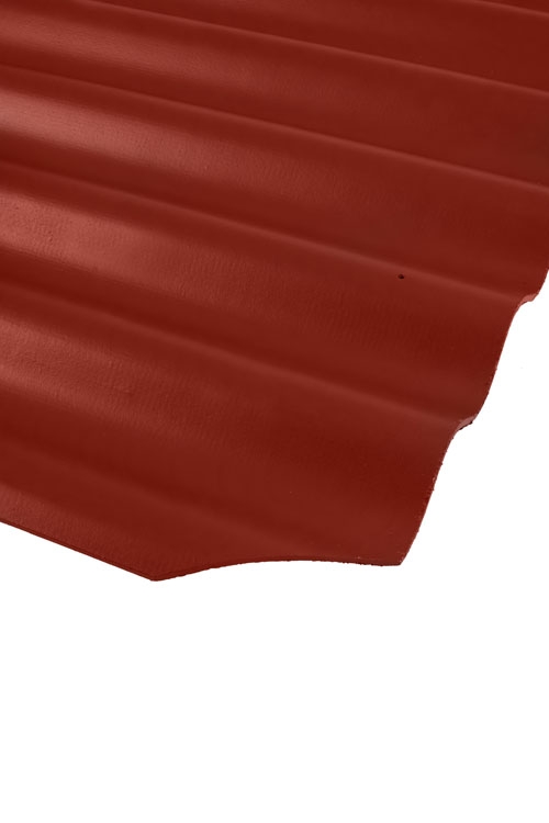 Черепица фиброцементная Профи Тисма 40/150-8-1740х1130х5,8 красный