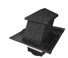 Вентилятор кровельный для композитной черепицы Metrotile HV15-15 MetroViksen черный