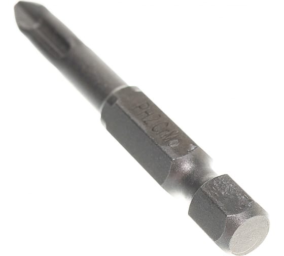 Биты торсионные кованые обточенные 26121-2-50-10 Cr-Mo сталь тип хвостовика E 1/4 PH2 50мм 10шт X-DRIVE Kraftool