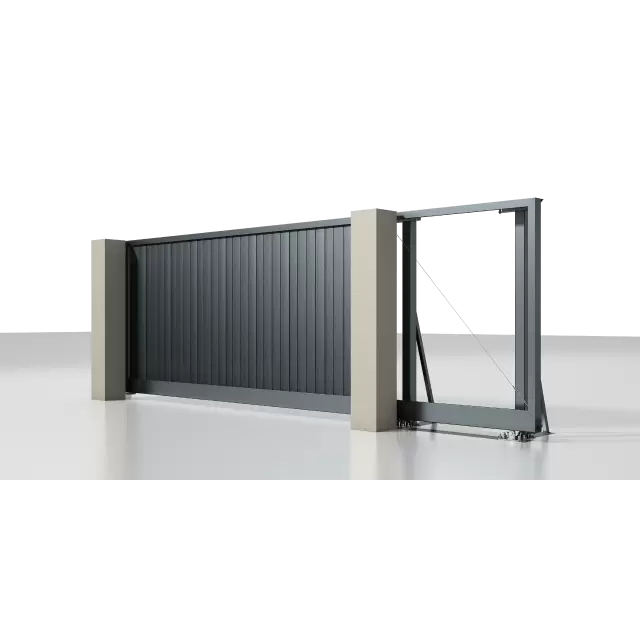 Откатные ворота серии Prestige 5000x2000 мм