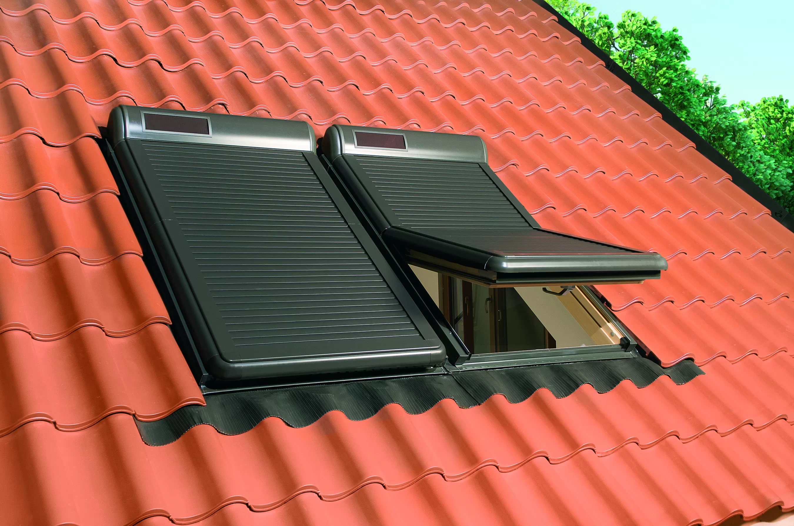 Рольставни FAKRO ARZ-H (102) 55х98 темно-пепельный