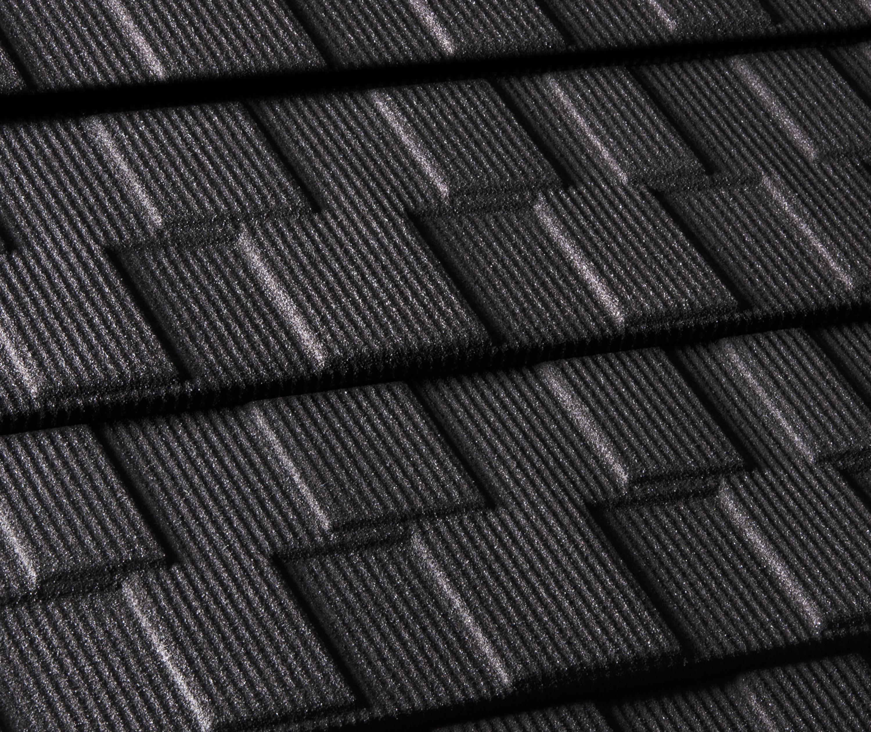 Лист композитной черепицы Gerard Shingle charcoal