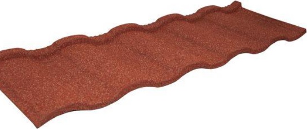 Лист композитной черепицы Grand Line Roman кленовый латте