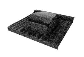 Вентилятор кровельный для композитной черепицы Metrotile RV75 WoodShake черный