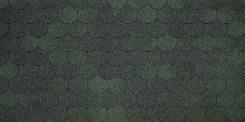 Черепица гибкая Tegola Assisi verde 473 (зеленый)