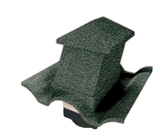 Вентилятор кровельный для композитной черепицы Metrotile HV15-15 Romana темно-зеленый