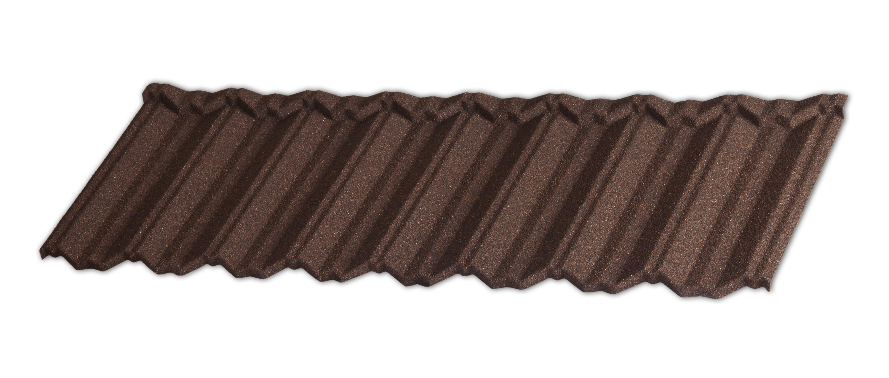 Лист композитной черепицы Gerard Classic chestnut