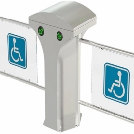 Турникет-калитка МГН моторизованная SALOON 605 сдвоенная