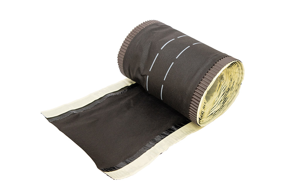 Аэроэлемент конька Optima коричневый 230мм (5м)