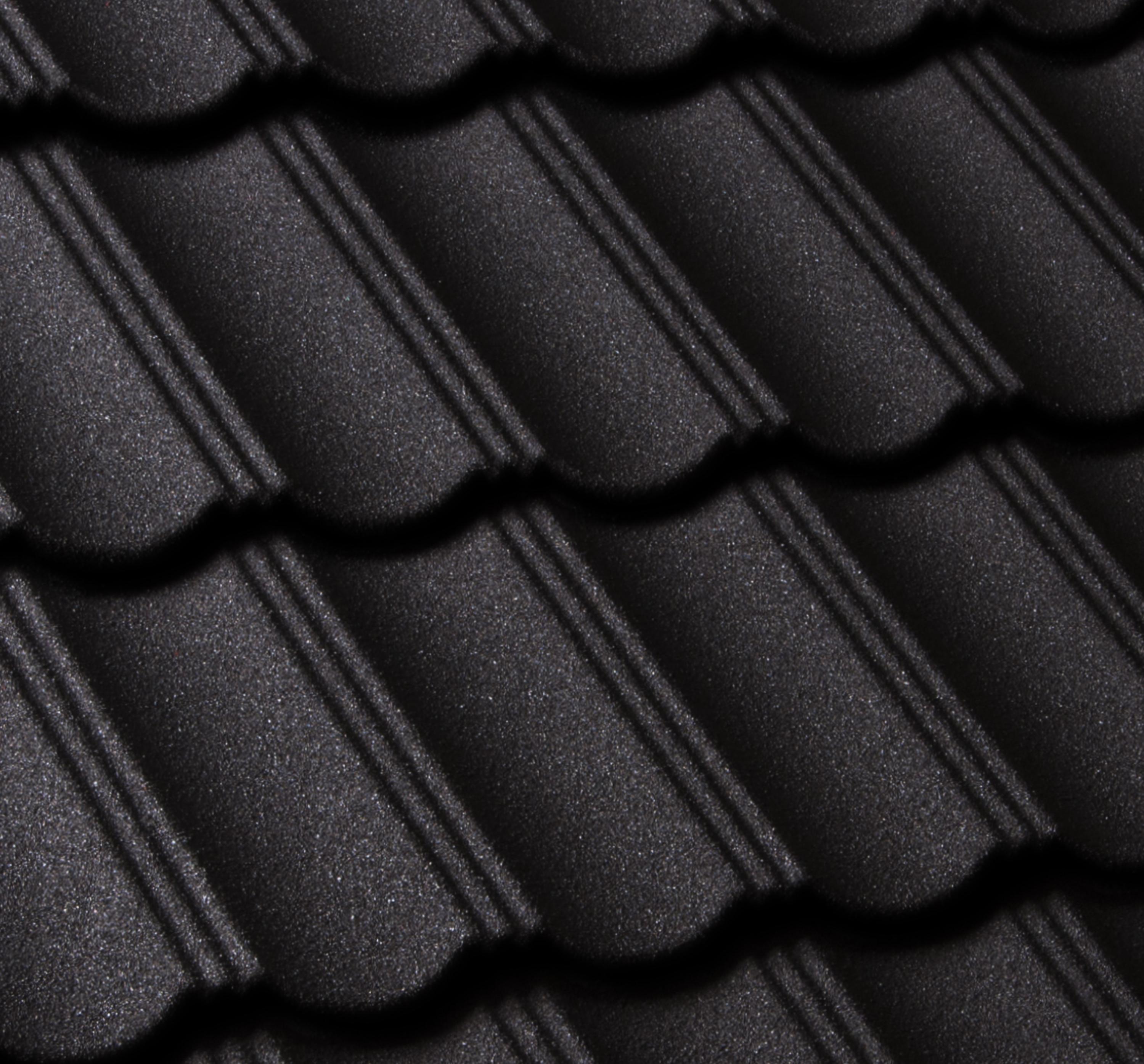 Лист композитной черепицы Gerard Heritage deep black