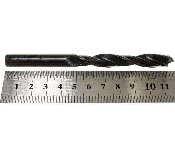 Сверло спиральное Зубр Профессионал (d10x120/75) по дереву М-образная заточка (29421-120-10_z01)