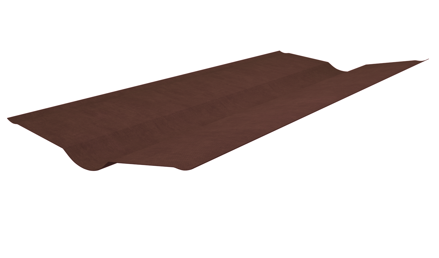 Ендова Ондулин красная