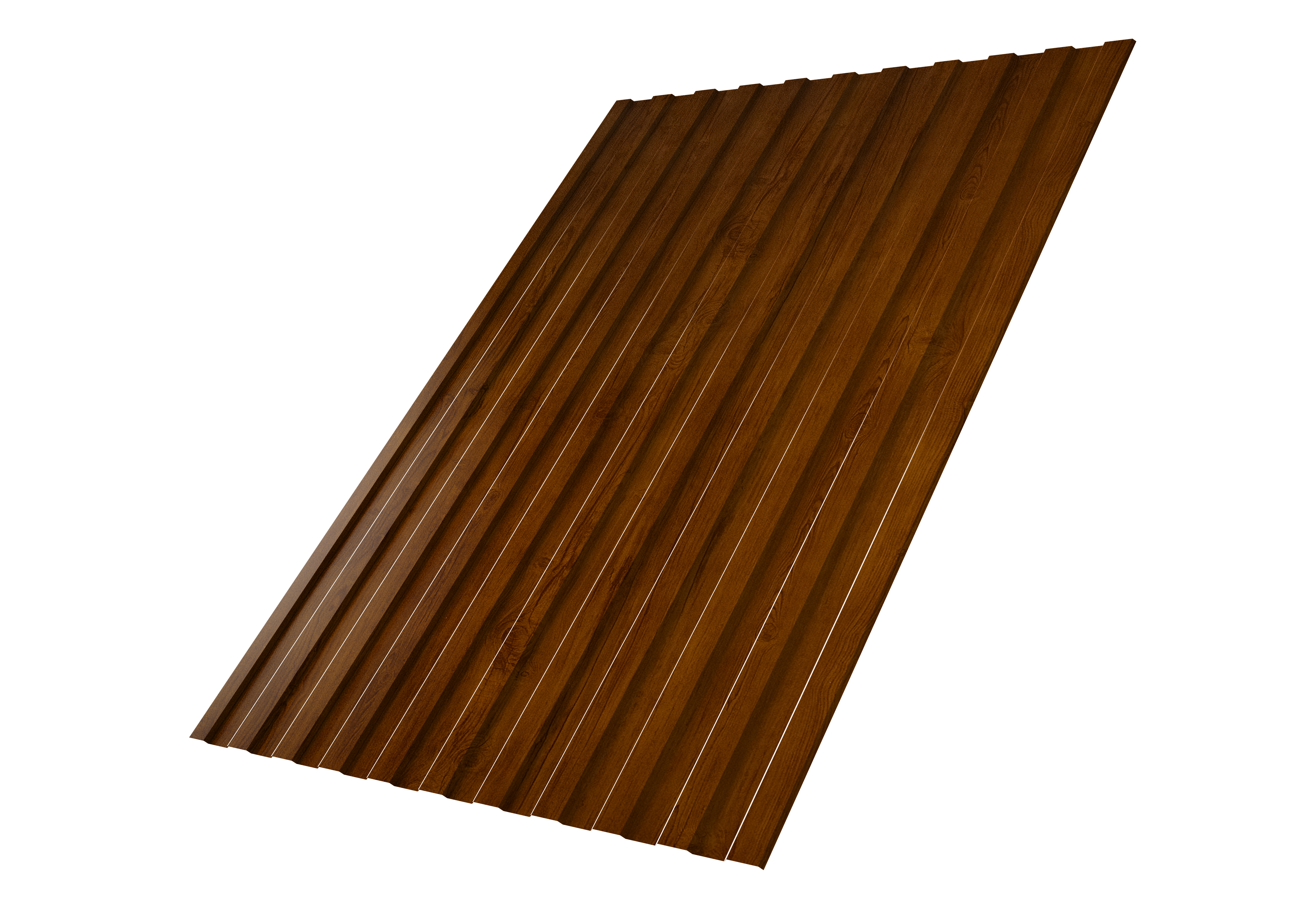 Профнастил С8A v02 Grand Line 0,45 Print Premium Rowan Wood Intense FTC