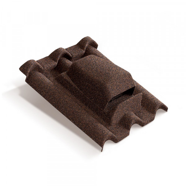 Вентилятор кровельный для композитной черепицы Metrotile RV75 Gallo кофе