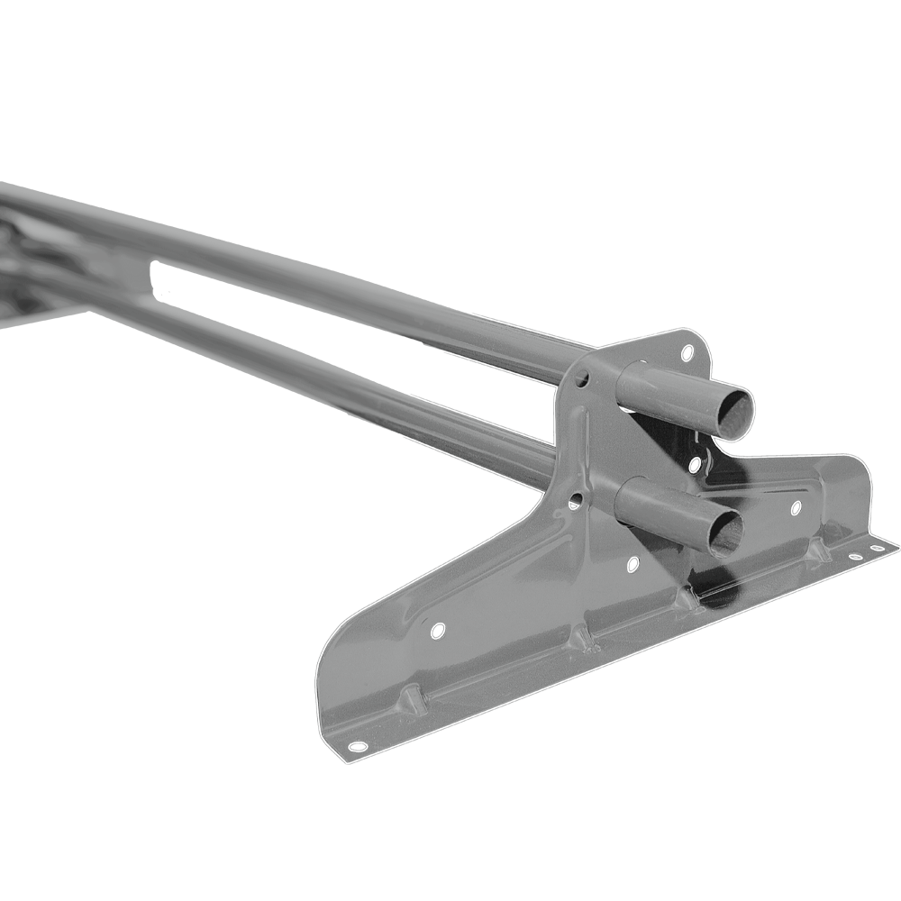 Снегозадержатель Стандарт Т4 d 25 RAL 9006 (1м)