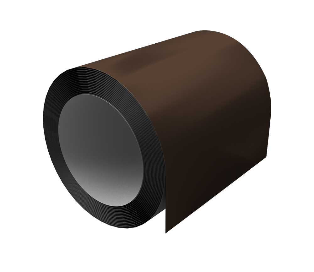 Отмотка Grand Line 0,5 GreenCoat Pural BT с пленкой RR 887 шоколадно-коричневый (RAL 8017 шоколад)