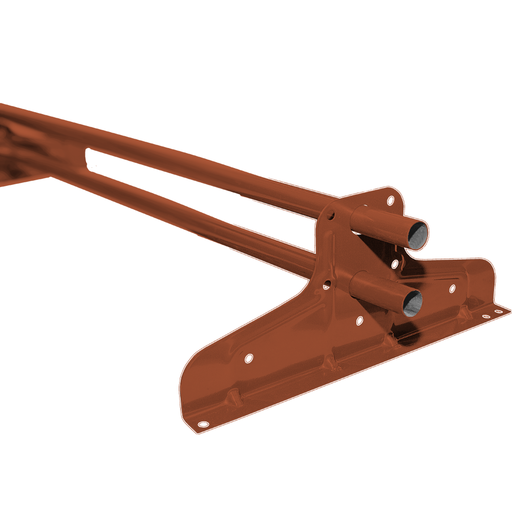 Снегозадержатель Стандарт Т4 d 25 RAL 8004 (3м)