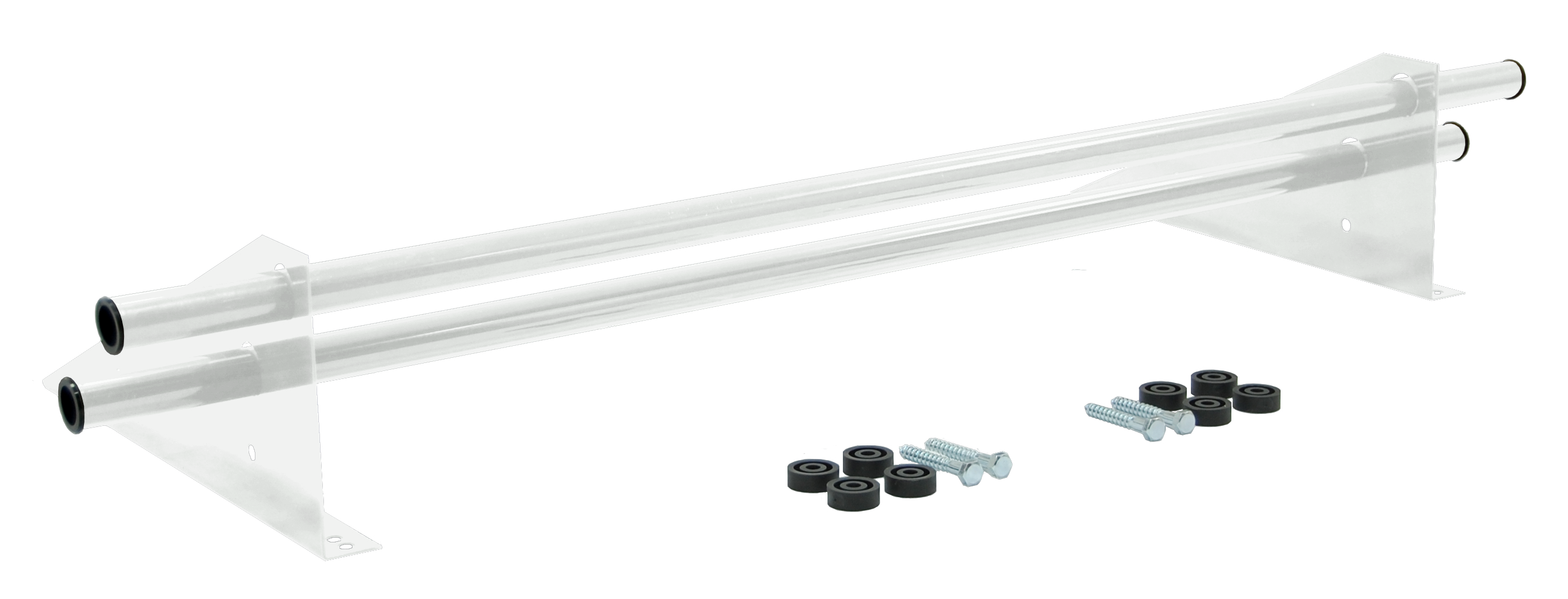 Снегозадержатель трубчатый универсальный Optima RAL 9003 1м