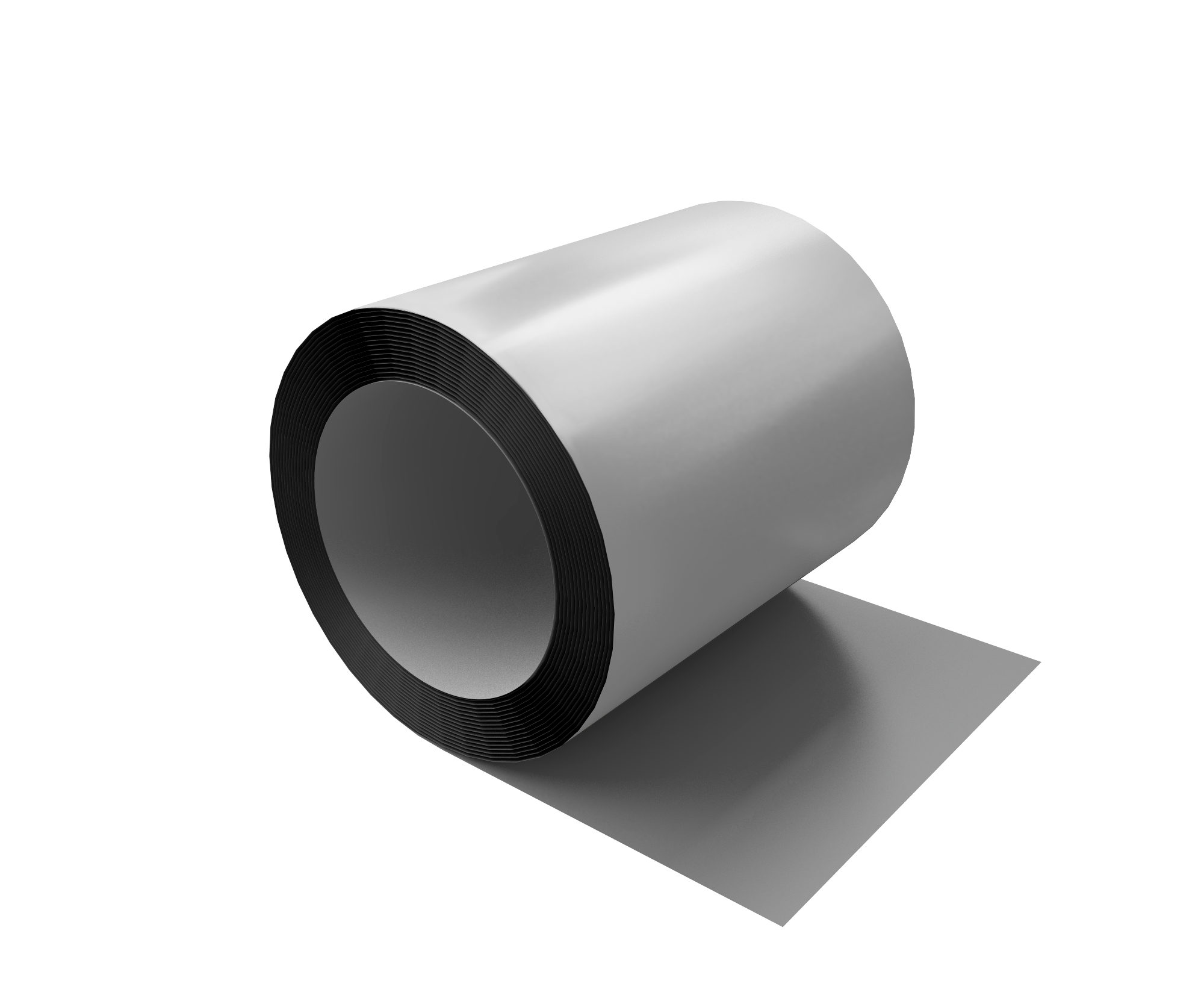 Отмотка Inside Grand Line 0,45 PE с пленкой RAL 9006 бело-алюминиевый