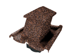 Вентилятор кровельный для композитной черепицы Metrotile HV15-15 Mistral кофе