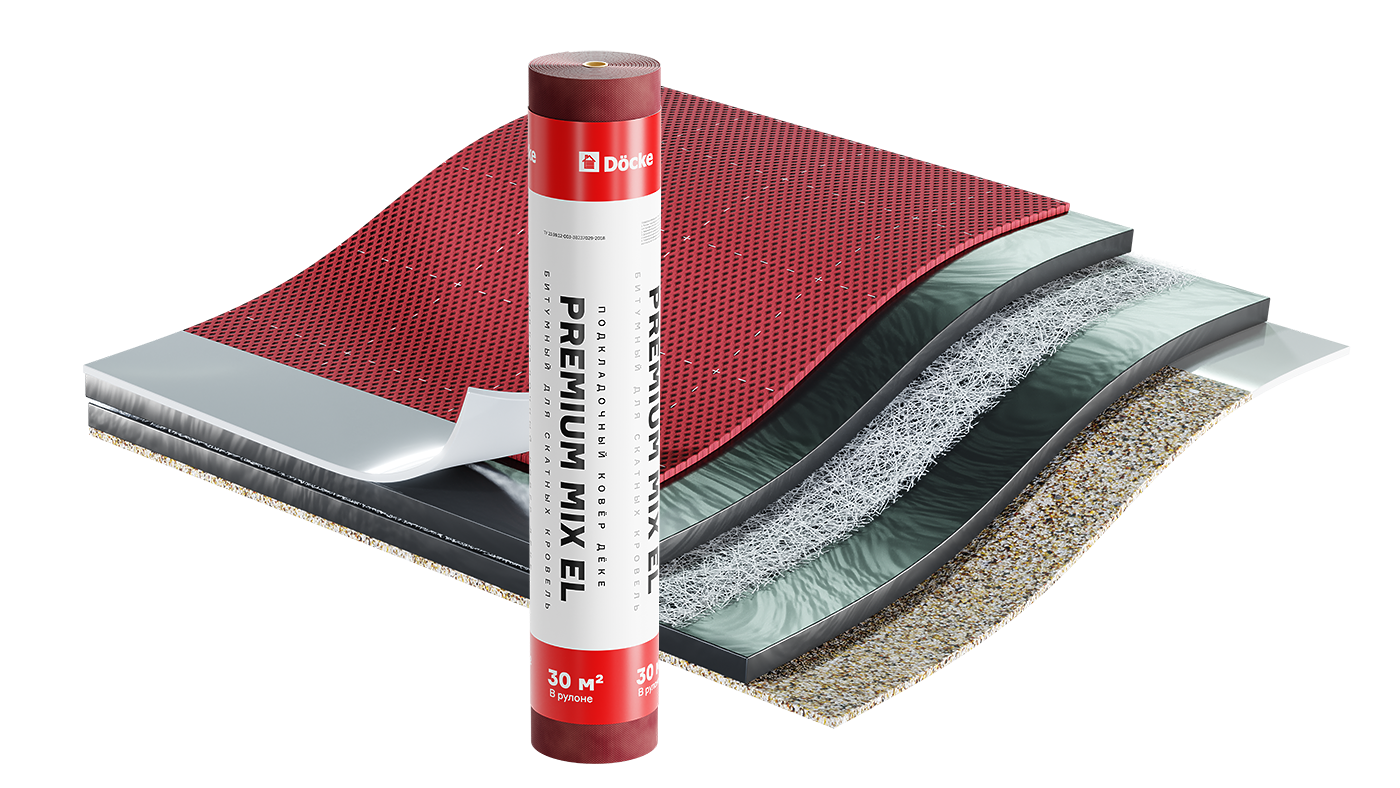 Ковер подкладочный Docke Premium MIX EL (30м)