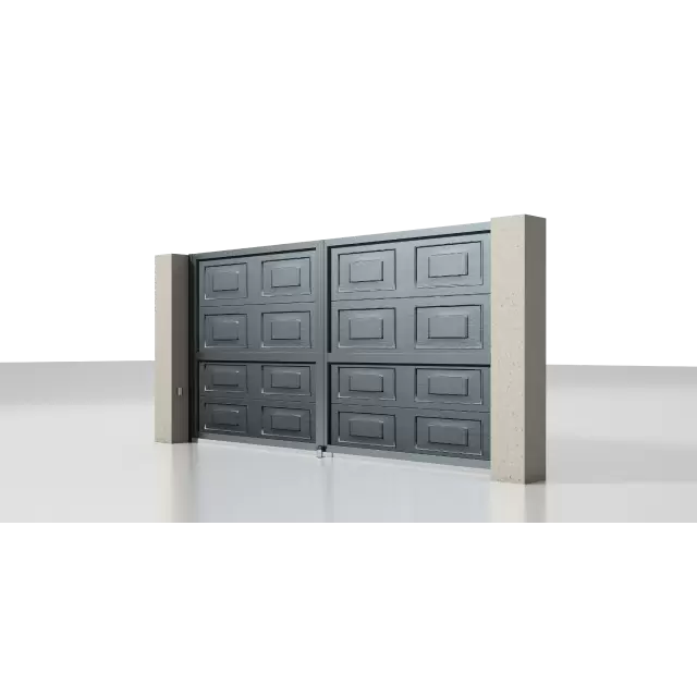 Распашные ворота с электроприводом Prestige 4400x2000 мм