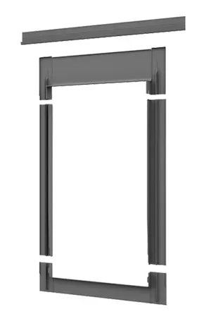 Оклад RoofLITE+ LSX для плоских кровельных материалов (до16 мм) 78x98