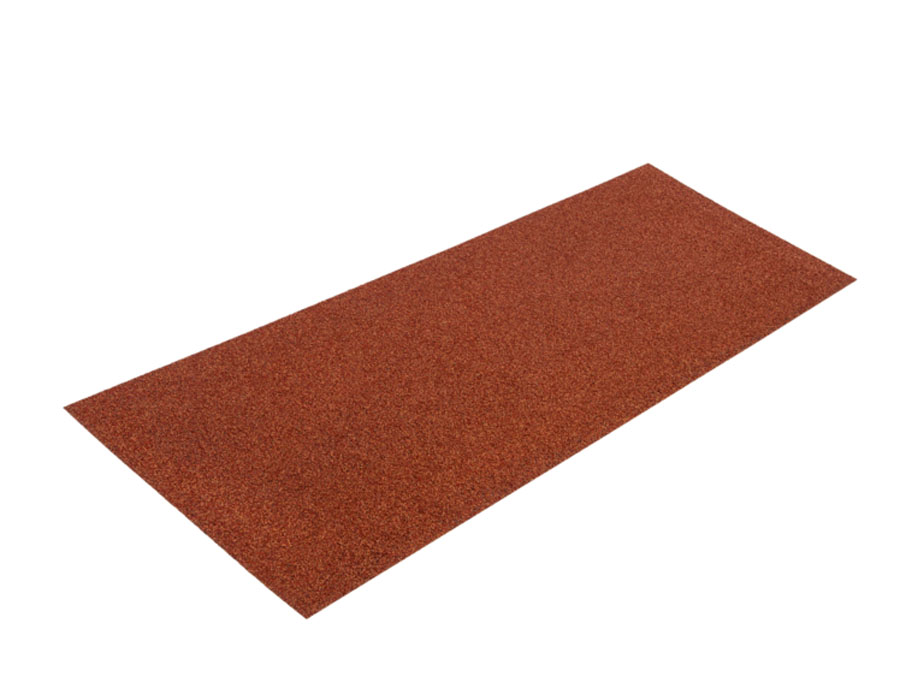 Лист плоский 450мм для композитной черепицы Luxard коралл (1,25м)