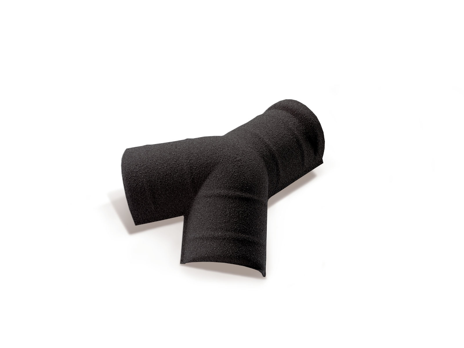 Элемент Y-образный коньковый 15-30 для композитной черепицы Metrotile черный