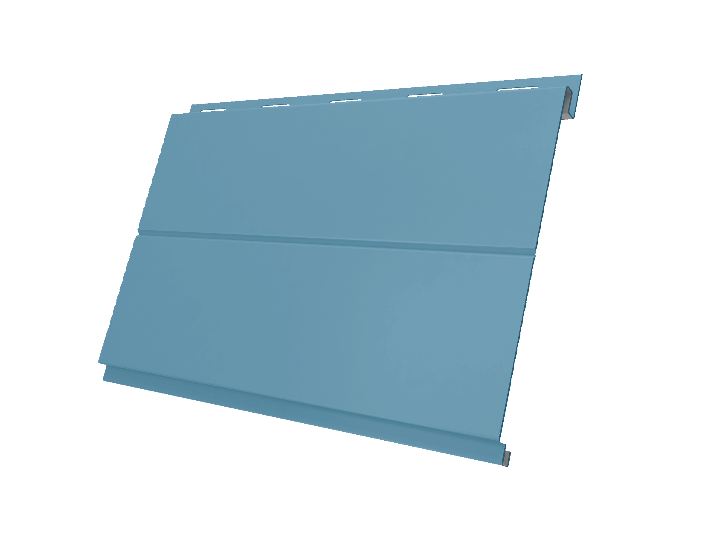 Софит Вертикаль 0,2 prof Grand Line 0,45 Drap TX RAL 5024 пастельно-синий