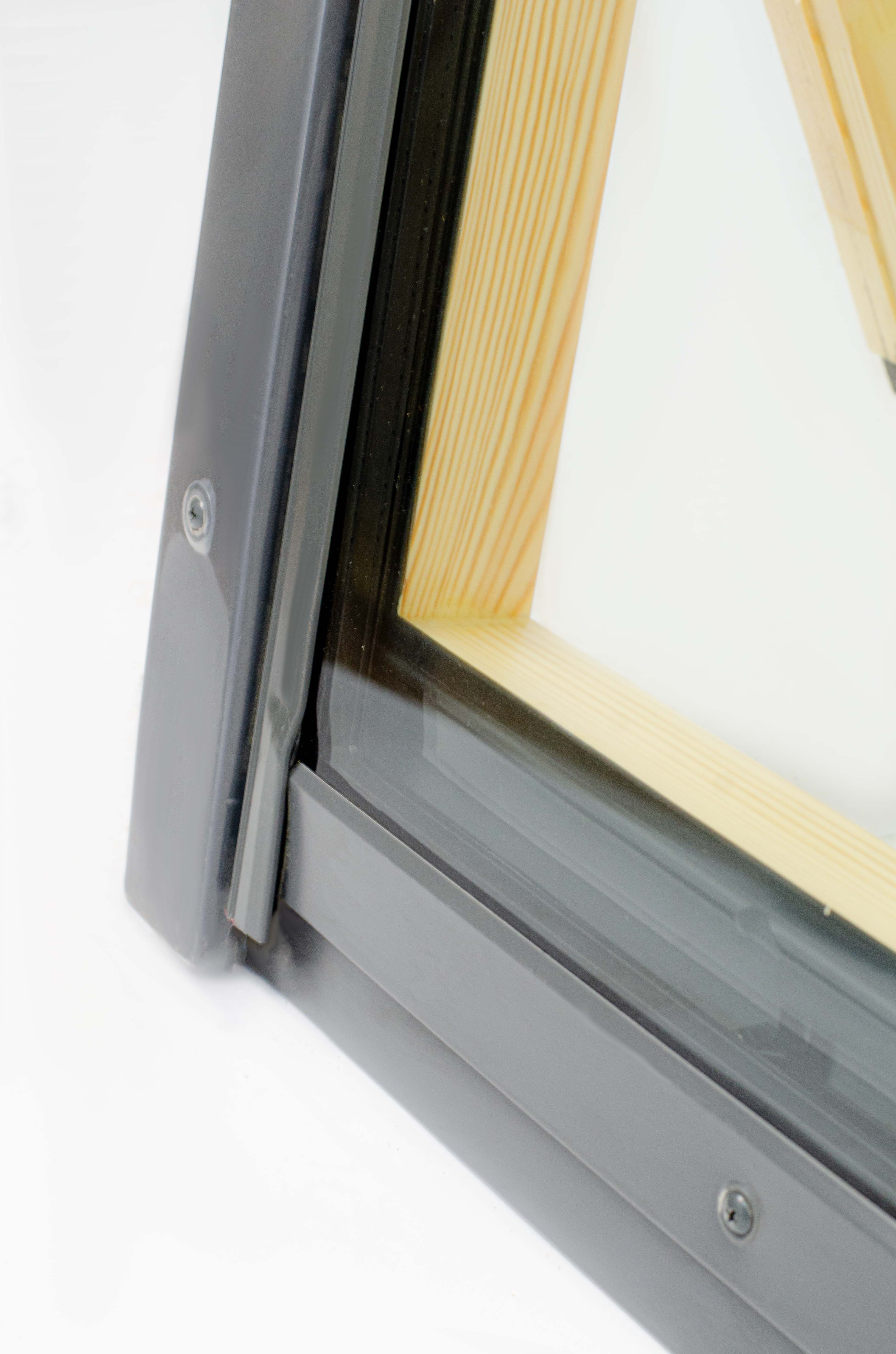 Окно мансардное FAKRO AHRD 78х118 (однокамерое ручка-планка сверху)