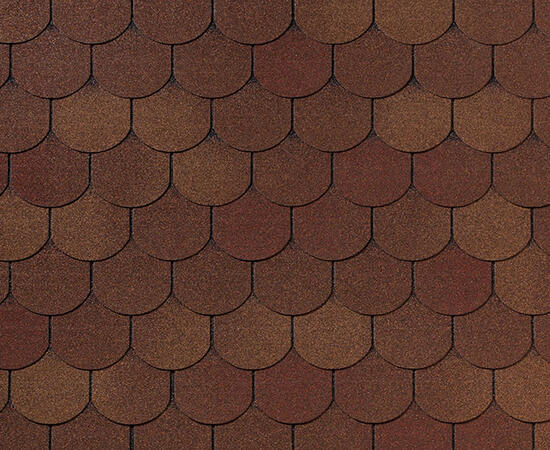 Черепица гибкая RoofShield Фемили Лайт Готик осенний
