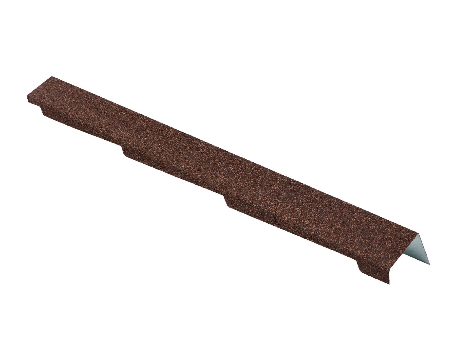 Планка торцевая левая для композитной черепицы Luxard пробка (1,25м)