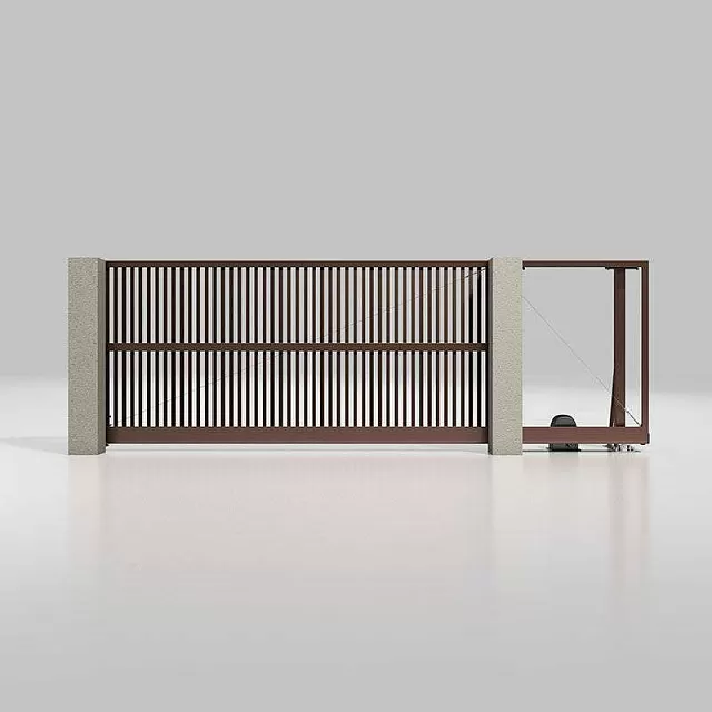 Откатные ворота Prestige 4 на 2 метра с автоматикой