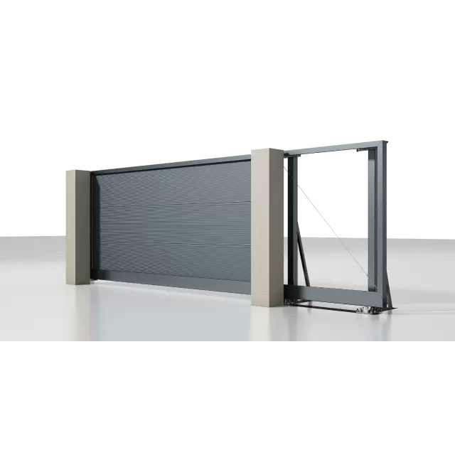 Откатные ворота ALUTECH Prestige 5 метров