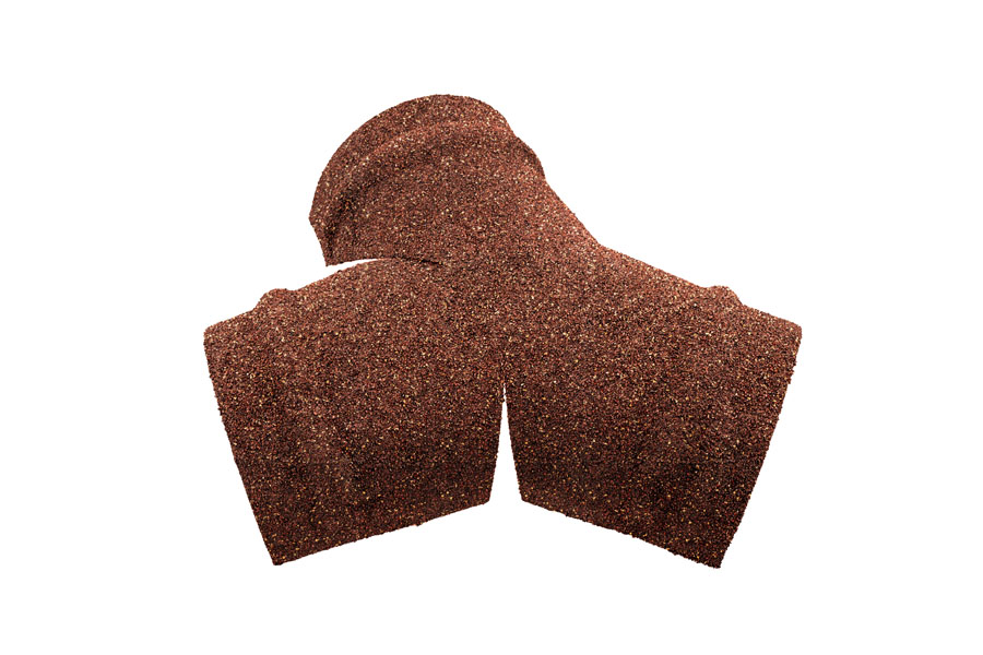 Тройник Y конька полукруглого для композитной черепицы Grand Line кленовый латте