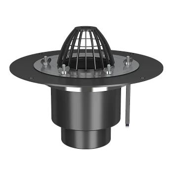 Воронка кровельная с обогревом Termoclip ВФО Ø90х450мм