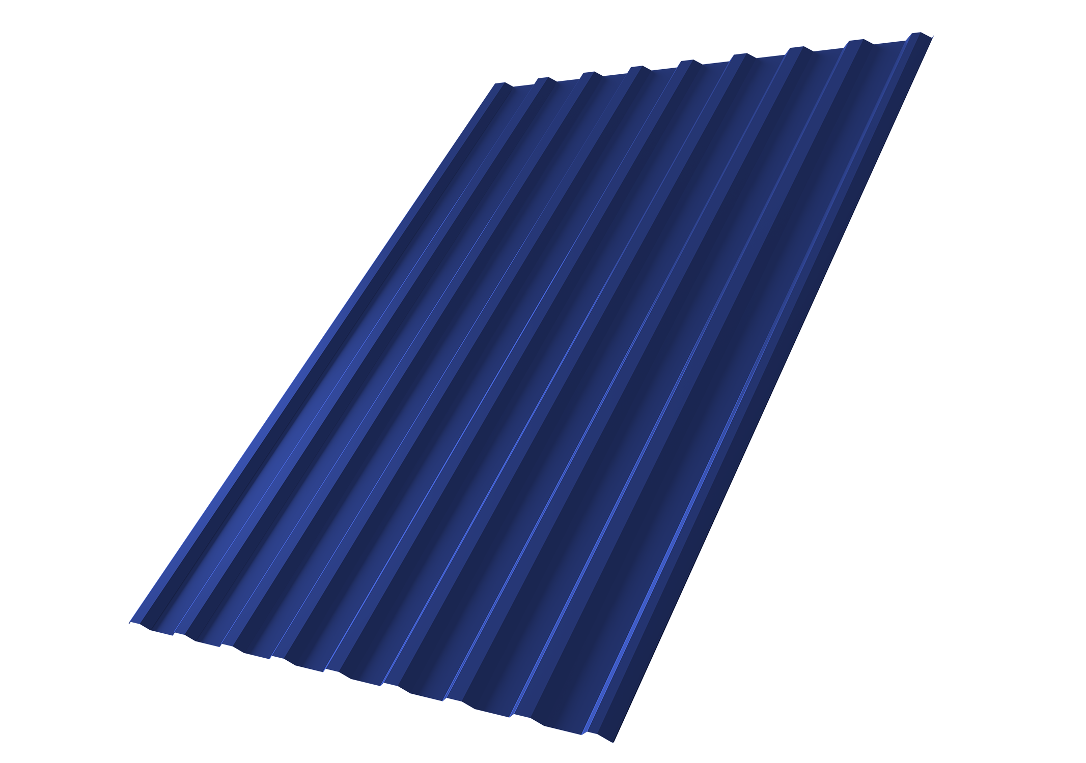 Профнастил С20R Grand Line 0,45 PE RAL 5002 ультрамариново-синий