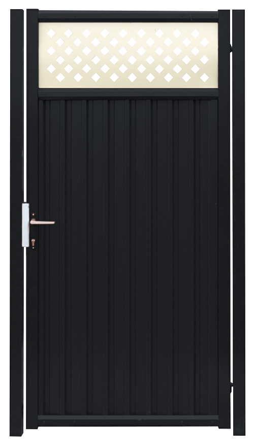 Калитка Estet Plus 2,0х1 RAL 7024/1014