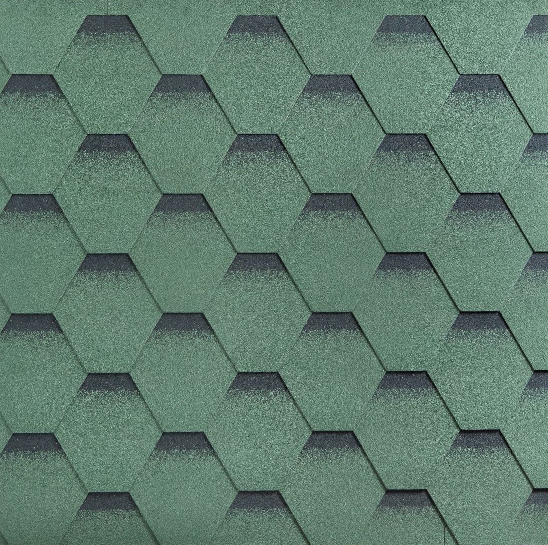 Черепица гибкая Katepal Katrilli зелень моховая