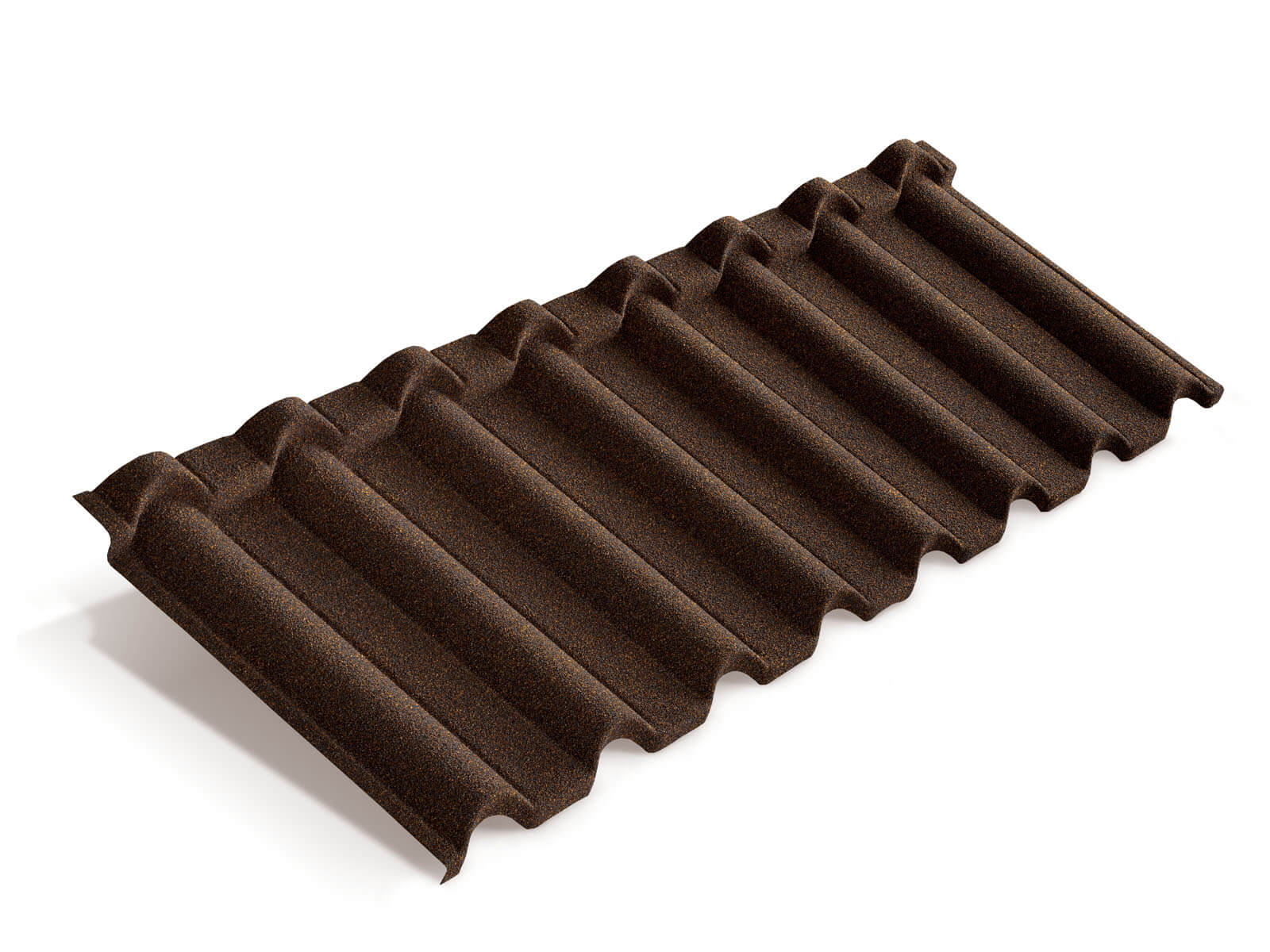 Лист композитной черепицы Metrotile Gallo айрон-барк