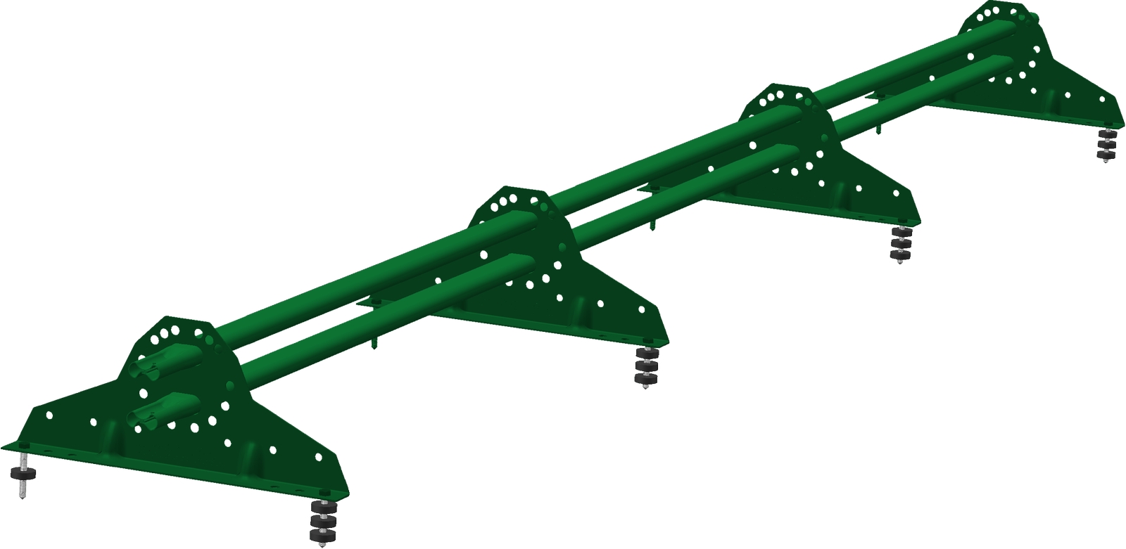 Снегозадержатель трубчатый Grand Line RAL 6029 3м