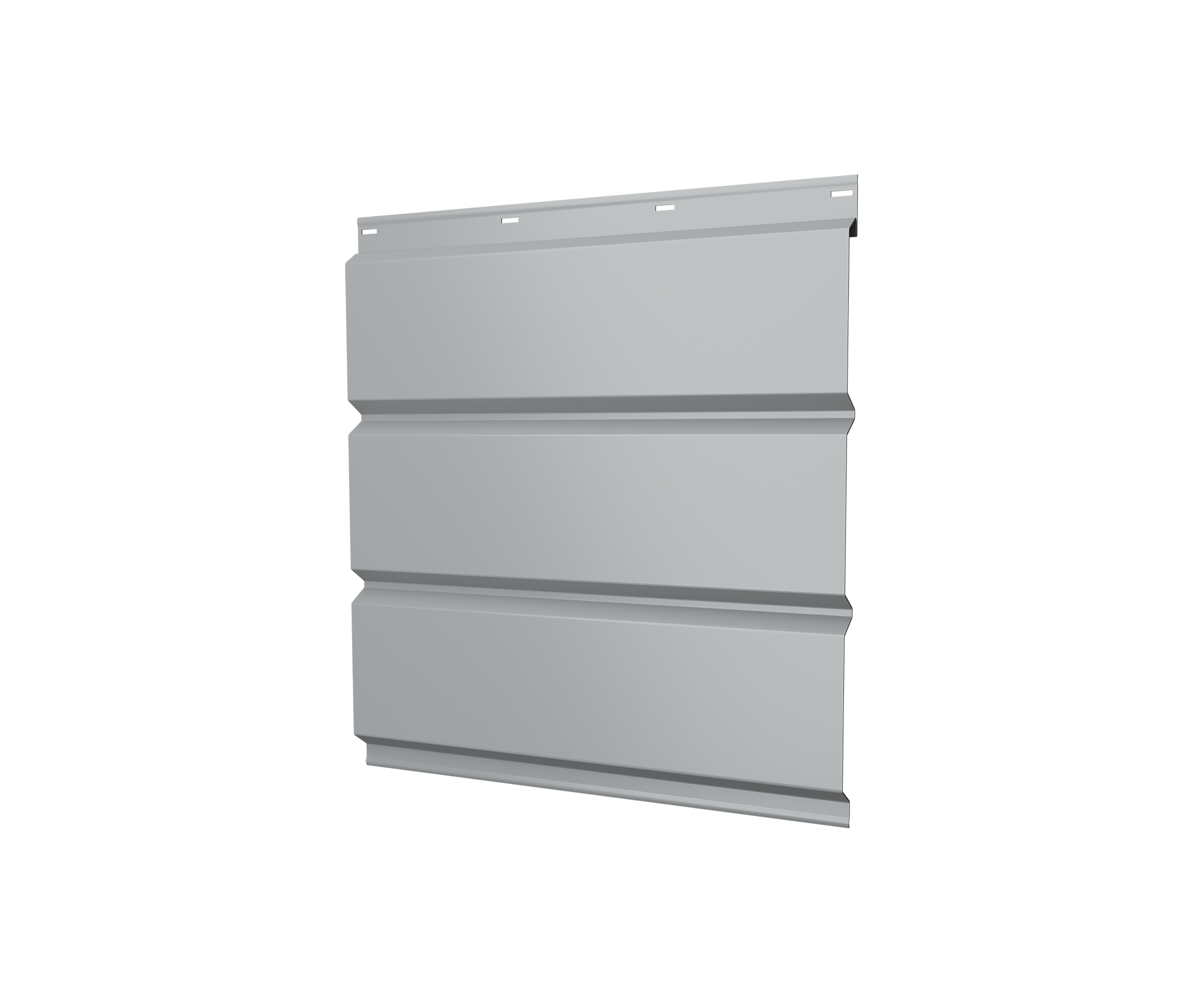 Софит металлический Grand Line без перфорации 0,5 PE с пленкой RAL 7004 сигнальный серый