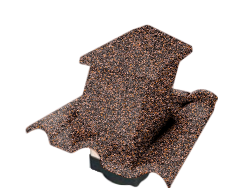 Вентилятор кровельный для композитной черепицы Metrotile HV15-15 Gallo кофе