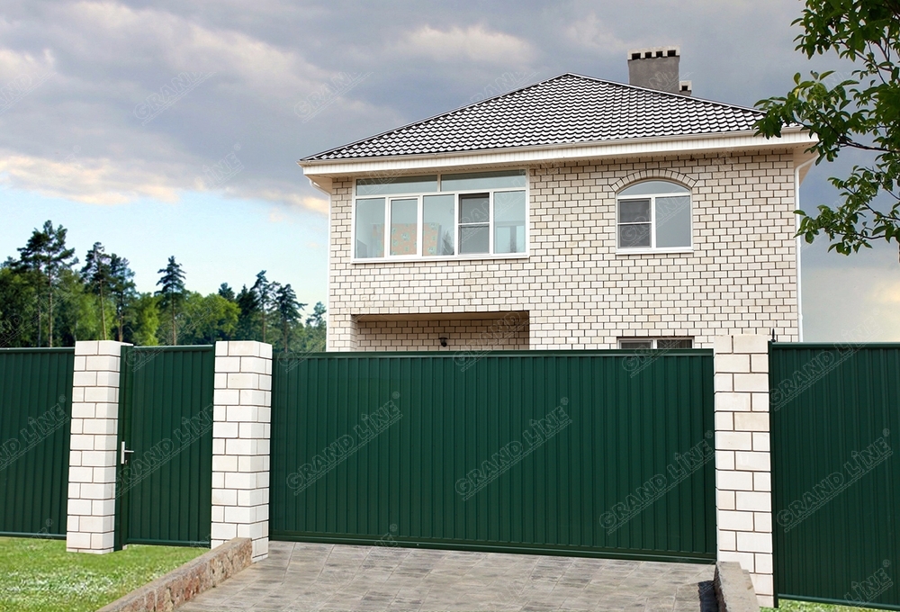 Калитка Estet 1,65х1 RAL 6005