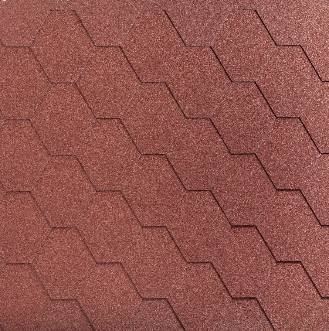 Черепица гибкая Katepal KL красный