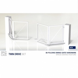 Комплект для складных распашных ворот-гармошка. Арт. twin drive set 3.0