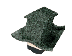 Вентилятор кровельный для композитной черепицы Metrotile HV15-15 MetroRoman темно-зеленый