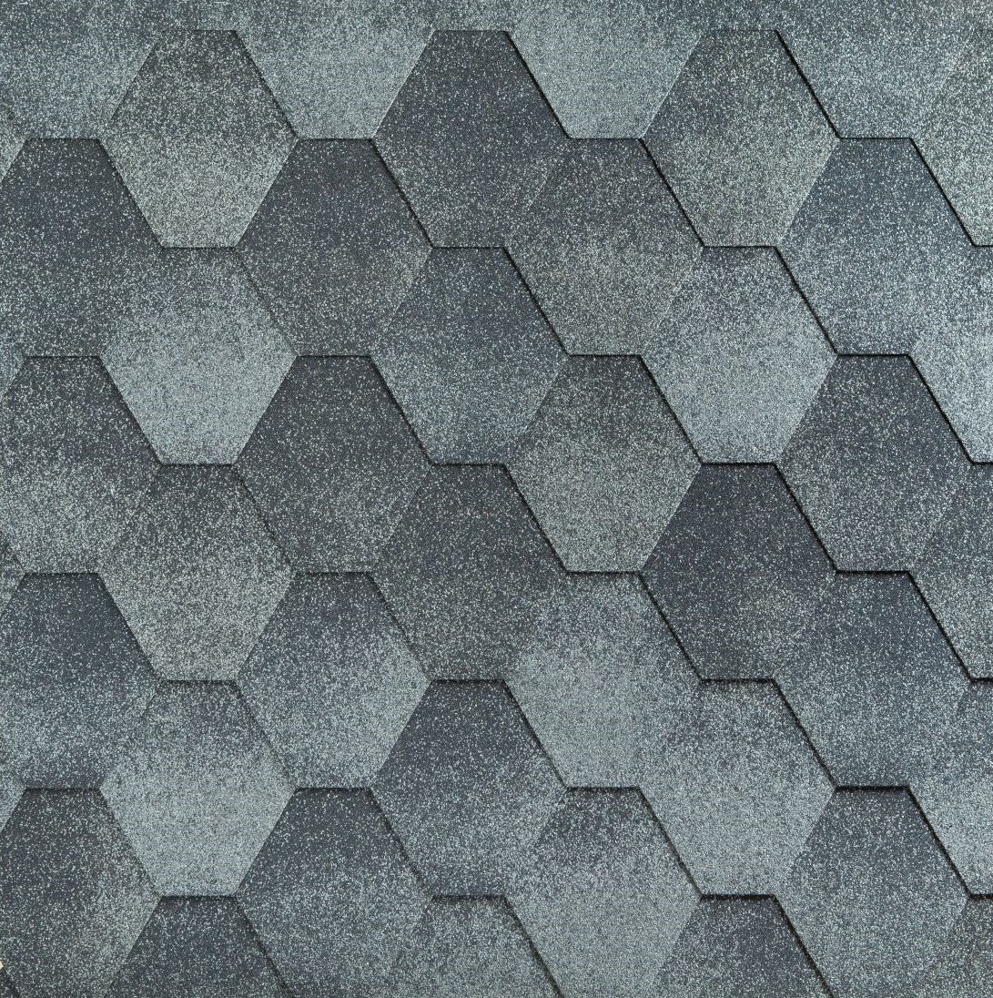 Черепица гибкая Katepal Jazzy серый